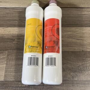 Lot of 2 Premier Pre-Carbon Yellow WP105351 & Sediment Red WP105311 Filters New